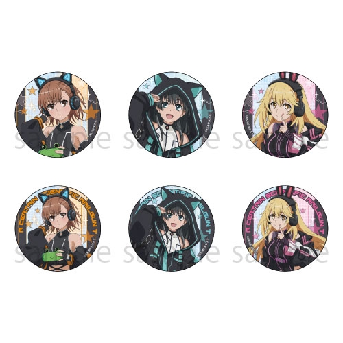 とある科学の超電磁砲T ホログラムカンバッジ(ランダム) ゲーミング