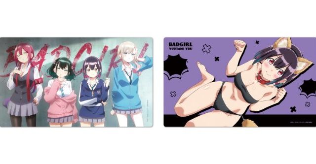 ばっどがーる キャラクターラバーマット