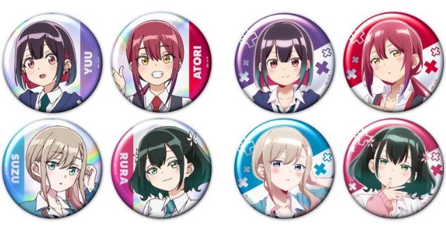 ばっどがーる 缶バッジ4個セット