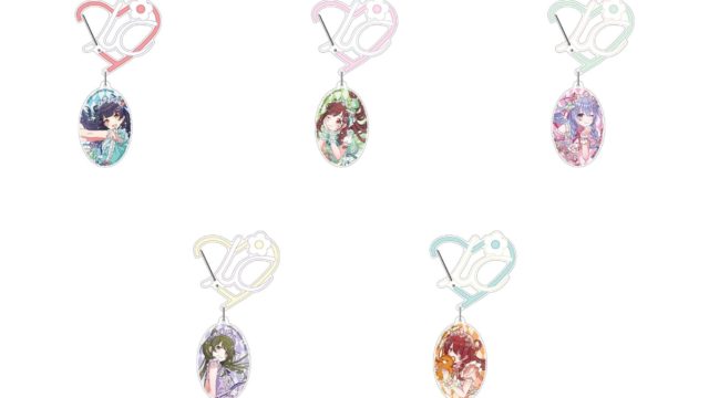 THE IDOLM@STER SHINY COLORS Song for Prism カウントダウンラブ / KAWAII♡めたもる交響曲 アクリルカラビナキーホルダー