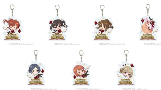 アイドルマスター シンデレラガールズ デカアクリルキーホルダー BookWorld!ver.(ミニキャライラスト)