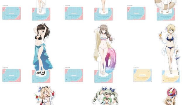 ガールズ＆パンツァー 最終章 描き下ろし特大アクリルスタンド