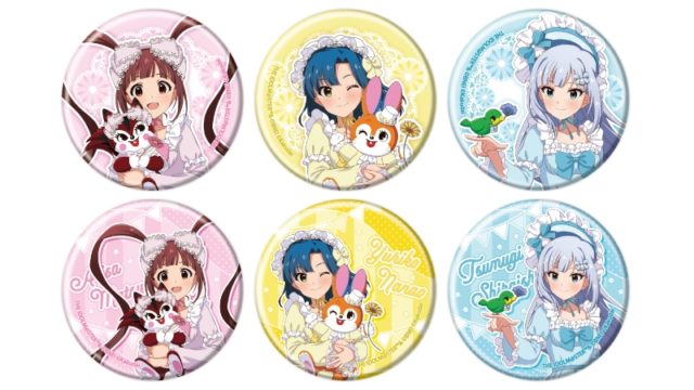 アイドルマスター ミリオンライブ！×クッピーラムネ 缶バッジ 01/トレーディング(全6種)(描き下ろしイラスト)