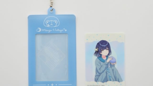 学園アイドルマスター 〈秦谷美鈴〉クリアカード付きフォトカードキーホルダー