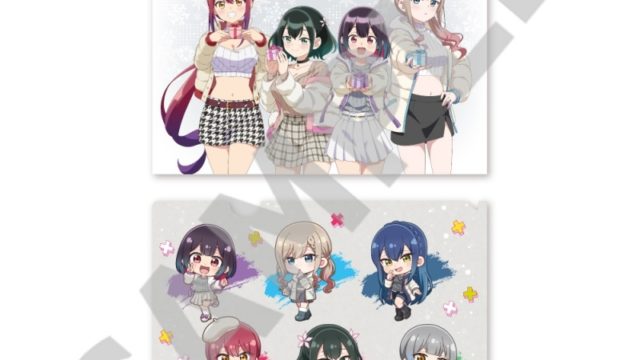 ばっどがーる A4クリアファイル2枚入り