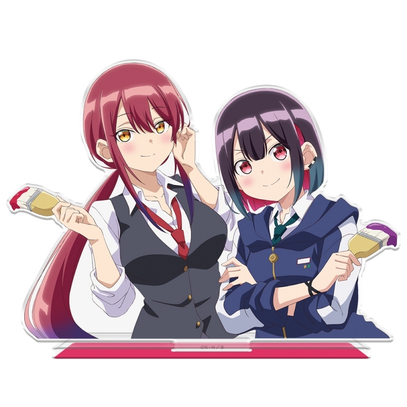 【グッズ-スタンドポップ】ばっどがーる アクリルキャラスタンド 優&亜鳥