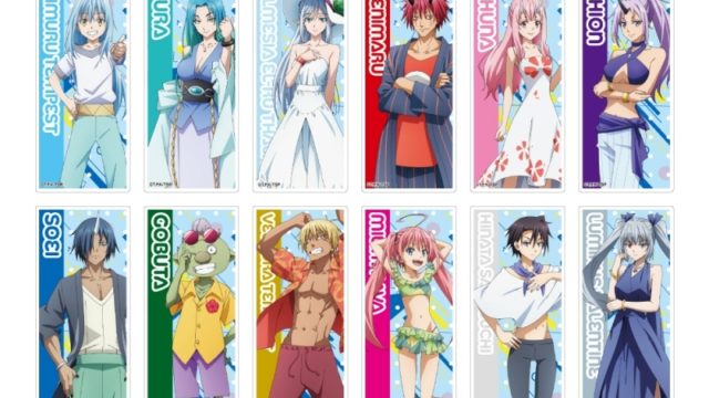 劇場版 転生したらスライムだった件 蒼海の涙編 トレーディングステッカー