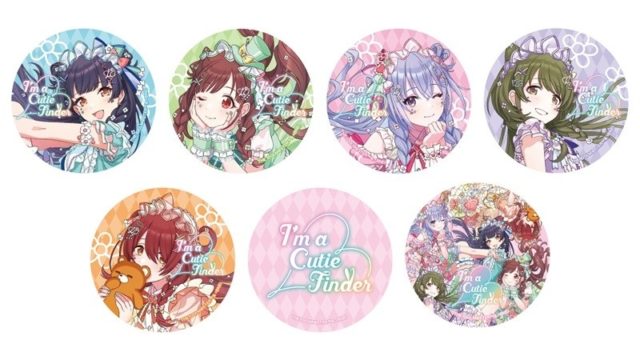 THE IDOLM@STER SHINY COLORS Song for Prism カウントダウンラブ / KAWAII♡めたもる交響曲 ランダム缶バッジ