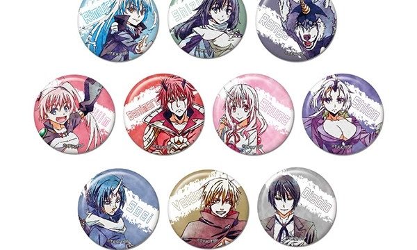 転生したらスライムだった件 CANバッジ レタコレ