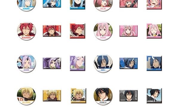 転生したらスライムだった件 あれこれぷちCANバッジ