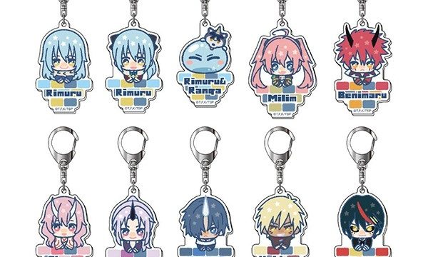 転生したらスライムだった件 アクリルキーホルダー ぴっこりーず