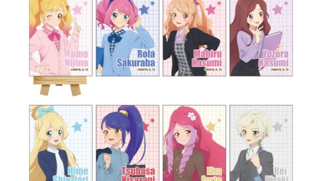 アイカツスターズ！ キャンバスボードミニ 03/オフィスガールver. トレーディング(全8種)(描き下ろしイラスト)