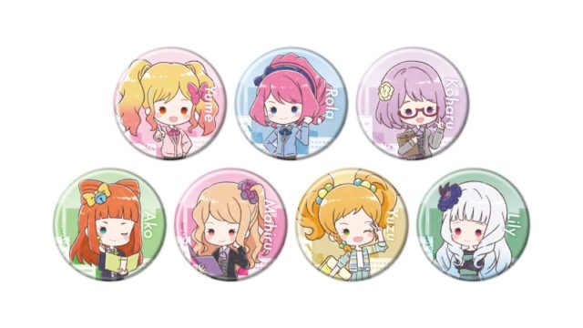 アイカツスターズ！ 缶バッジ 08/オフィスガールver. トレーディング(全7種)(グラフアートイラスト)