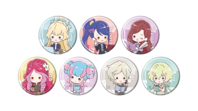 アイカツスターズ！ 缶バッジ 09/オフィスガールver. トレーディング(全7種)(グラフアートイラスト)