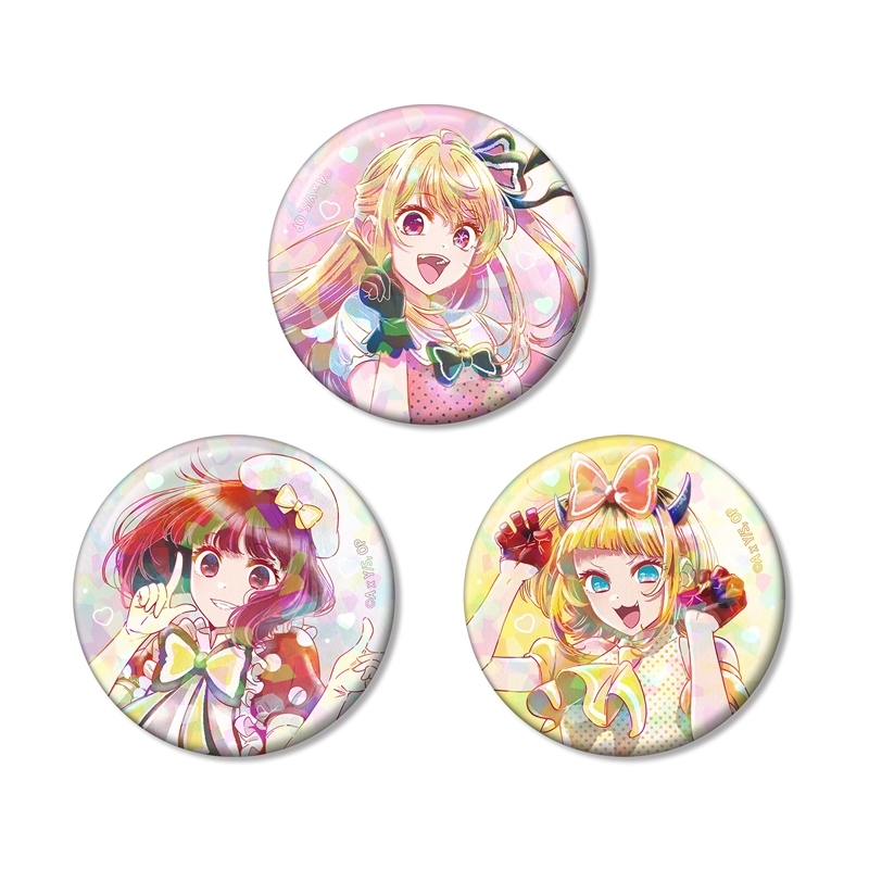 推しの子】 B小町 Ani-Art aqua label 第4弾 ホログラム缶バッジ3個