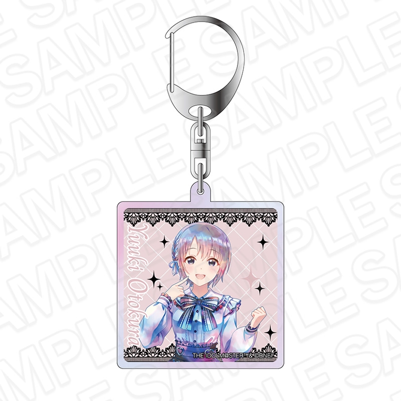 アイドルマスター シンデレラガールズ オーロラアクリルキーホルダー PALE TONE series 乙倉悠貴 サブカルファッション ver.