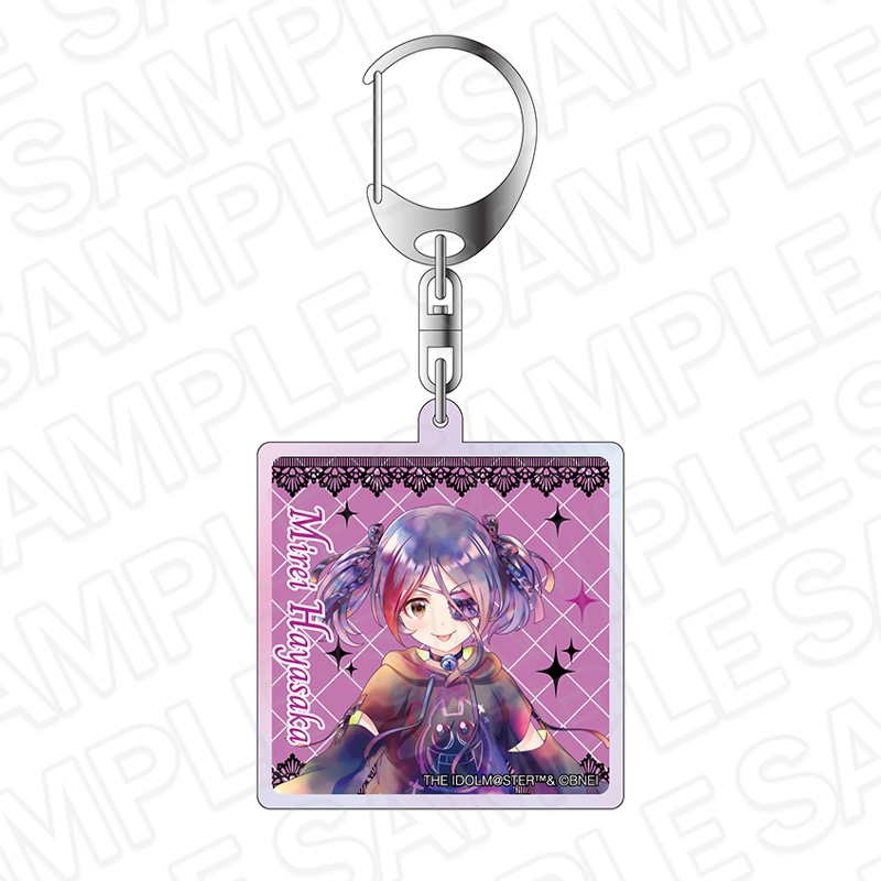 アイドルマスター シンデレラガールズ オーロラアクリルキーホルダー PALE TONE series 早坂美玲 サブカルファッション ver.