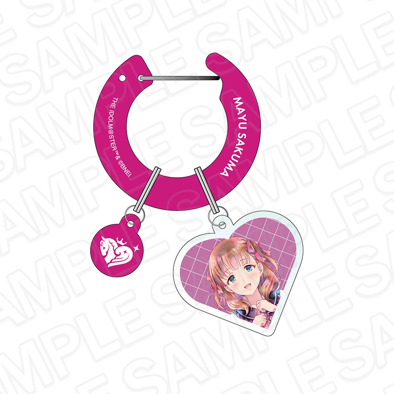 アイドルマスター シンデレラガールズ アクリルカラビナ PALE TONE series 佐久間まゆ サブカルファッション ver.