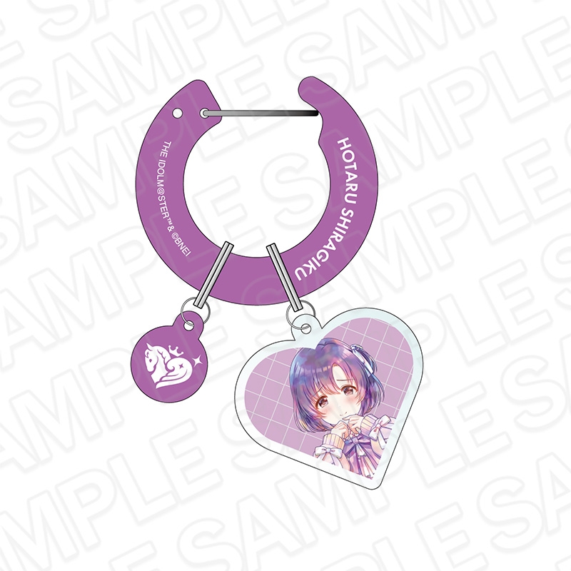 アイドルマスター シンデレラガールズ アクリルカラビナ PALE TONE series 白菊ほたる サブカルファッション ver.