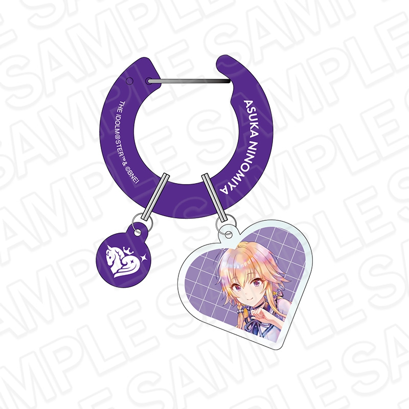 アイドルマスター シンデレラガールズ アクリルカラビナ PALE TONE series 二宮飛鳥 サブカルファッション ver.