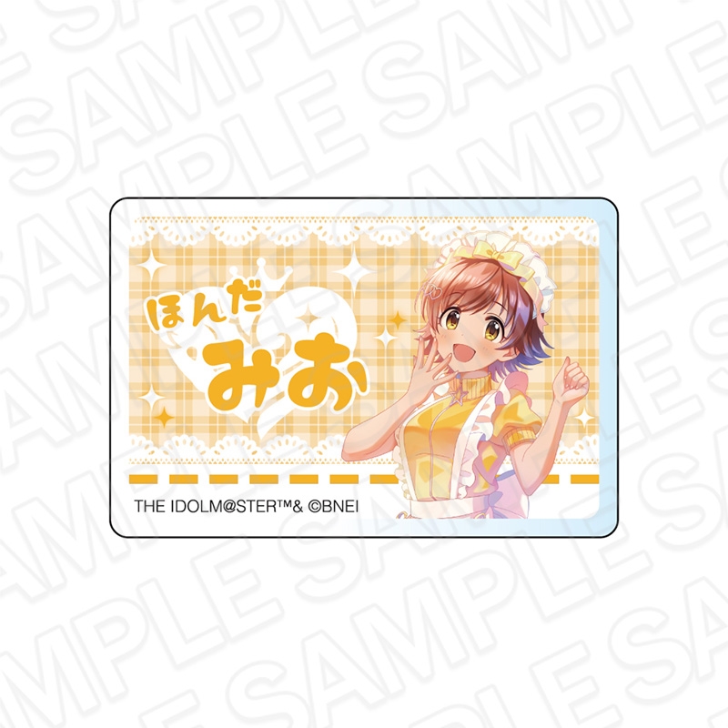 アイドルマスター シンデレラガールズ アクリルネームバッジ PALE TONE series 本田未央 ジャージメイド ver.