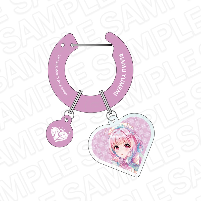 アイドルマスター シンデレラガールズ アクリルカラビナ PALE TONE series 夢見りあむ ジャージメイド ver.