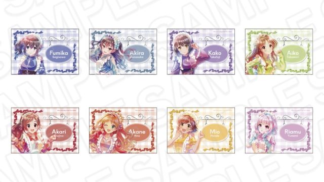 アイドルマスター シンデレラガールズ スクエアカンバッジ(ランダム) PALE TONE series ジャージメイド ver.