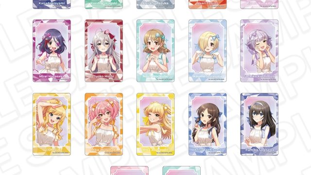 アイドルマスター シンデレラガールズ オーロラクリアカード(ランダム) B STARLIGHT ALLIANCE ver.