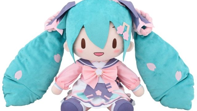 初音ミクシリーズ 初音ミク 新学期 ふわぷち ぬいぐるみ (LL)