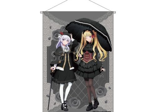 ようこそ実力至上主義の教室へ B2縦タペストリー 01/軽井沢恵&坂柳有栖(描き下ろしイラスト)