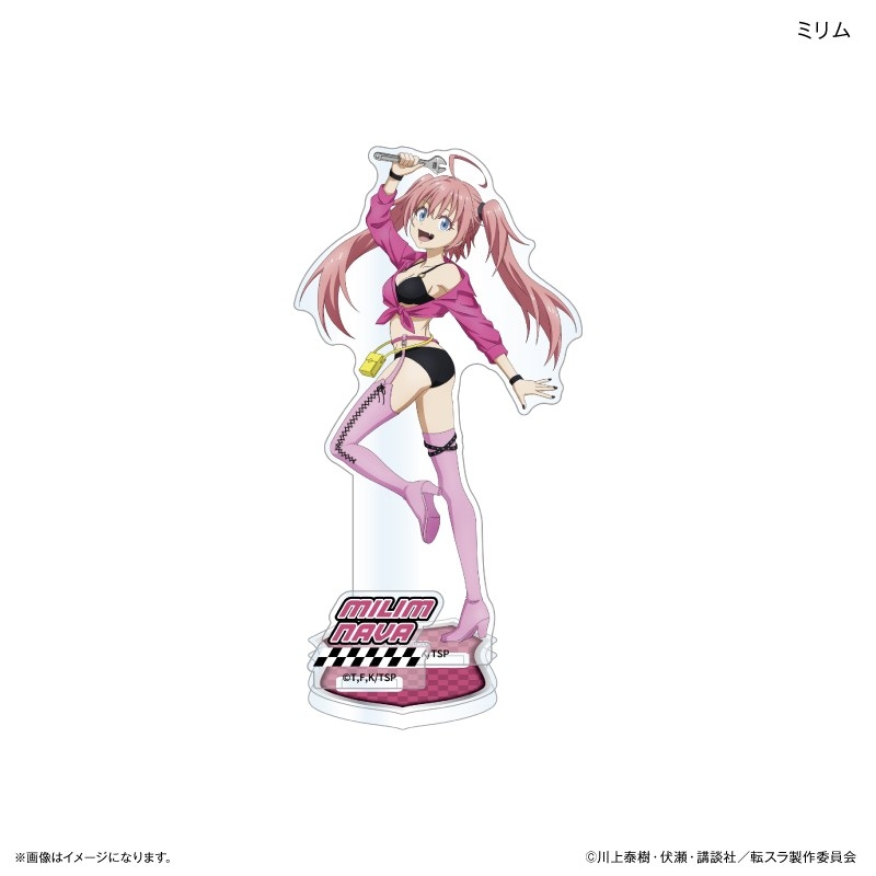 転生したらスライムだった件 近未来レーシングチームver. アクリルスタンド ミリム