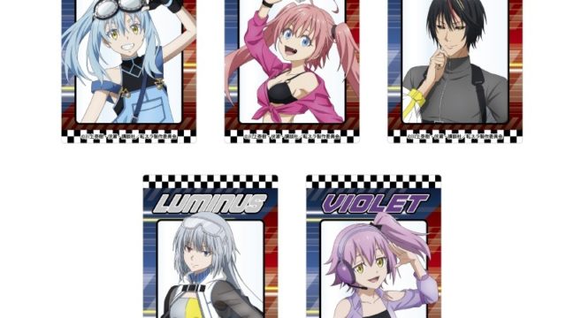 転生したらスライムだった件 近未来レーシングチームver. アクリルカードコレクション【全5種】