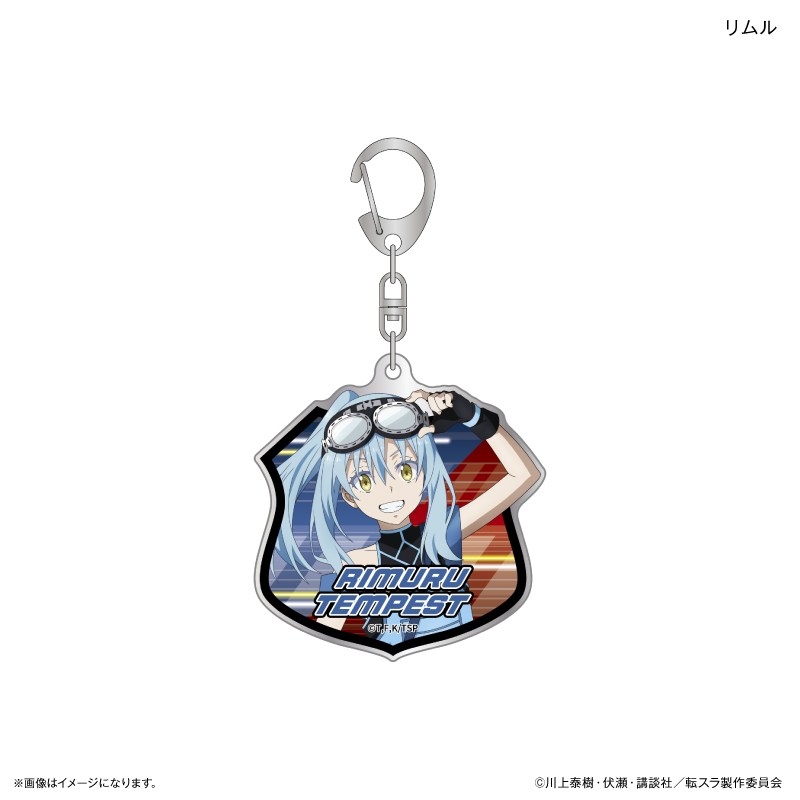 転生したらスライムだった件 近未来レーシングチームver. ミラーアクリルキーホルダー リムル