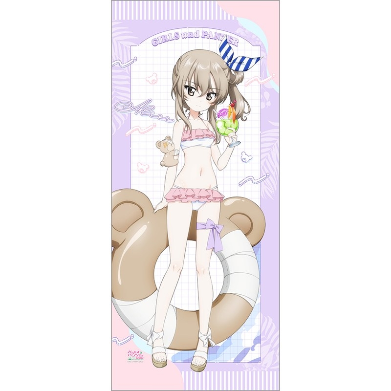 ガールズ&パンツァー 最終章 描き下ろし特大タペストリー(島田愛里寿/リゾート水着)