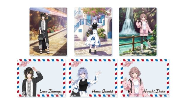 アイドルマスター シャイニーカラーズ アクリルカード06/おでかけver. トレーディング(全6種)(描き下ろしイラスト)