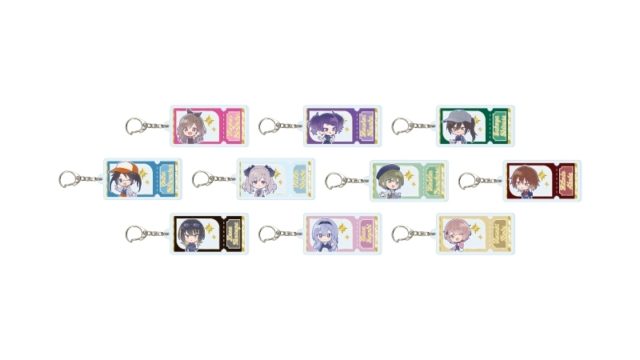 アイドルマスター シャイニーカラーズ アクリルキーホルダー03/おでかけver. トレーディング(全10種)(ミニキャライラスト)