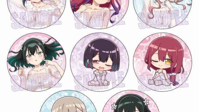 ばっどがーる トレーディング缶バッジ ネグリジェver.