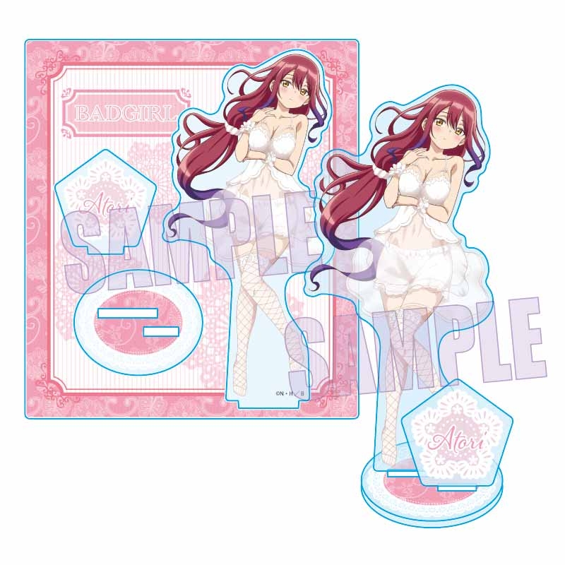 ばっどがーる アクリルスタンド 水鳥 亜鳥 ネグリジェver.