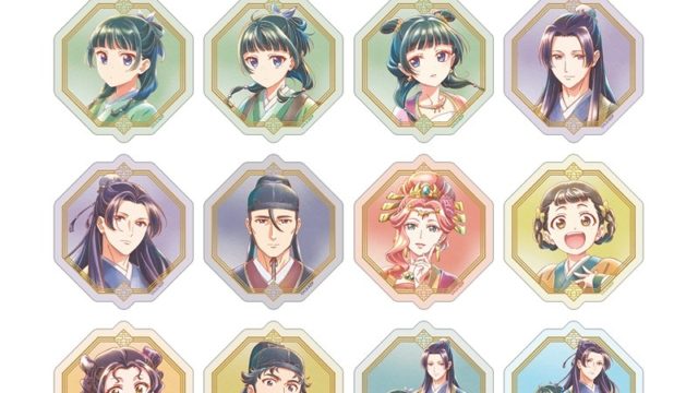 TVアニメ『薬屋のひとりごと』 トレーディング Ani-Art aqua label ダイカットステッカー