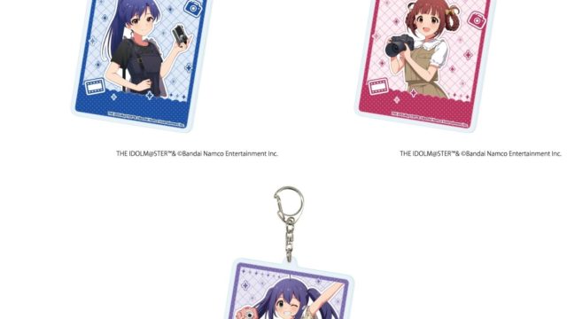 アイドルマスター ミリオンライブ！ デカアクリルキーホルダー カメラver.(描き下ろしイラスト)
