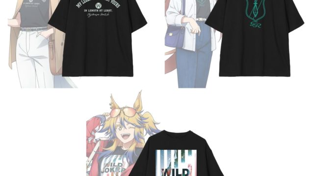 アニメ『ウマ娘 シンデレラグレイ』 着用BIGシルエットTシャツ POP UP SHOP in マルイユニセックス