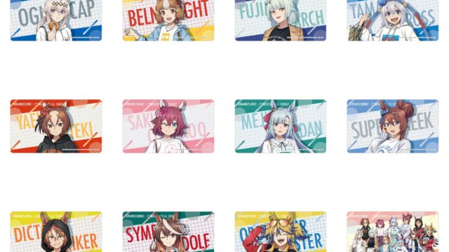 アニメ『ウマ娘 シンデレラグレイ』 マルチデスクマット POP UP SHOP in マルイ