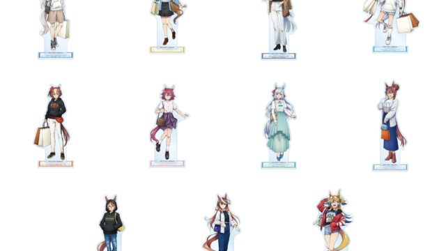 アニメ『ウマ娘 シンデレラグレイ』 BIGアクリルスタンド POP UP SHOP in マルイ