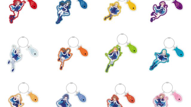 学園アイドルマスター アクリルキーホルダー 初星パラダイスver.