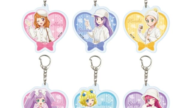 アイカツ！×プリパラ THE MOVIE -出会いのキセキ！- アクリルキーホルダー02/トレーディング(全6種)(描き下ろしイラスト)