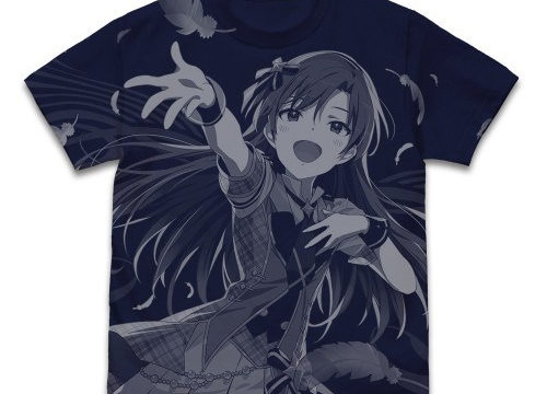 アイドルマスター 【Just be myself!!】如月千早 オールプリントTシャツ