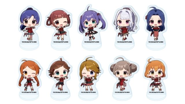 アイドルマスター ミリオンライブ！ アクリルぷちスタンド04/アイドル衣装ver. トレーディング(全10種)(ミニキャライラスト)