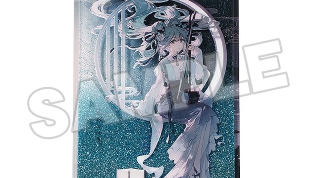 キャラクター・ボーカル・シリーズ01 初音ミク 初音ミク 砂入りアクリルブロック 漢宮秋月 Ver.