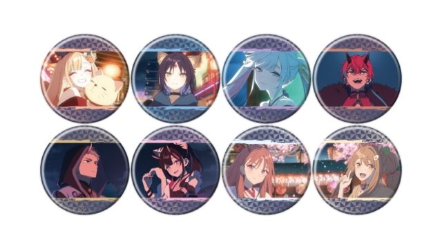 超かぐや姫！ 缶バッジ01/ブラインド(全8種)(公式イラスト)