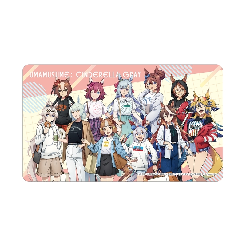 アニメ『ウマ娘 シンデレラグレイ』 集合 マルチデスクマット POP UP SHOP in マルイ